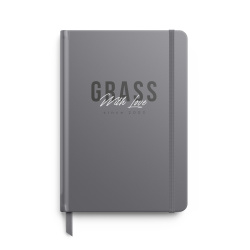 Ежедневник А5 GRASS WITH LOVE графитовый