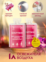 Сменные блоки освежителя воздуха с ароматом орхидеи 1 л.