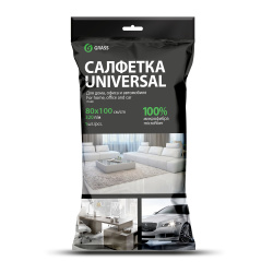 Салфетка микрофибра 320 г/м 80*100 (1шт) УПАК