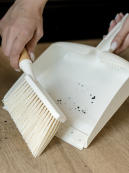 Набор совок для пыли и щетка