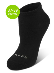 Носки чёрные короткие GRASS 37-39