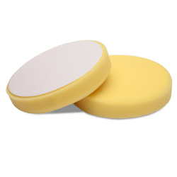 Мягкий желтый роторный поролоновый круг 150/160 Detail