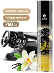 Полироль-очиститель пластика "Dashboard Cleaner" ваниль (аэрозоль 750 мл)