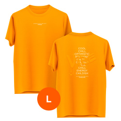 Футболка MYMUSE оранжевая vibe размер L