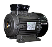 Двигатель 3,7kw, однофазный, 220В, полый вал