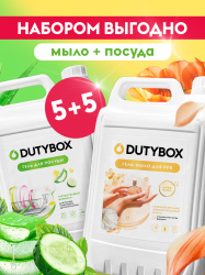 Средство для мытья посуды 5л + Мыло для рук 5л