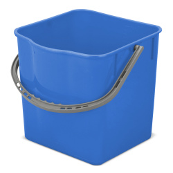 Ведро для двойной уборочной тележки 60л, синее