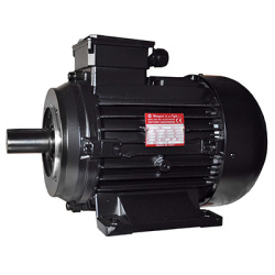 Двигатель 5.5кВт цельный вал