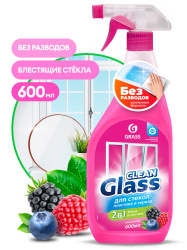 Чистящее средство для стекол и зеркал "Clean Glass" лесные ягоды (флакон 600мл)