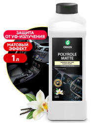 Полироль-очиститель пластика матовый "Polyrole Matte" ваниль (канистра 1л)