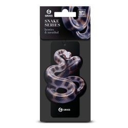 Ароматизатор воздуха картонный GRASS Змея (berries & menthol)