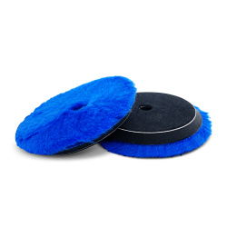 Синий меховой полировальный круг 150/175 Detail