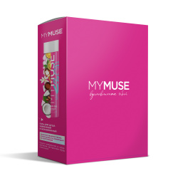 Подарочный набор MYMUSE антицеллюлитый скраб, крем и гель для душа 