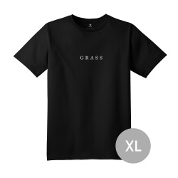 Футболка черная мужская XL вышивка "Грасс"