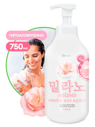 Milana пенка для душа с экстрактом хлопка и молочными протеинами" (флакон 750 мл)