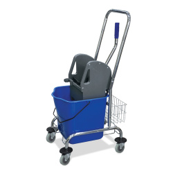 Тележка уборочная с корзиной 23л  AF08082
