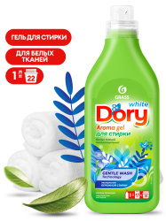 Гель-концентрат для стирки белого белья Dory (флакон 1л)