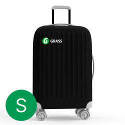 Чехол на чемодан с логотипом GRASS, размер S
