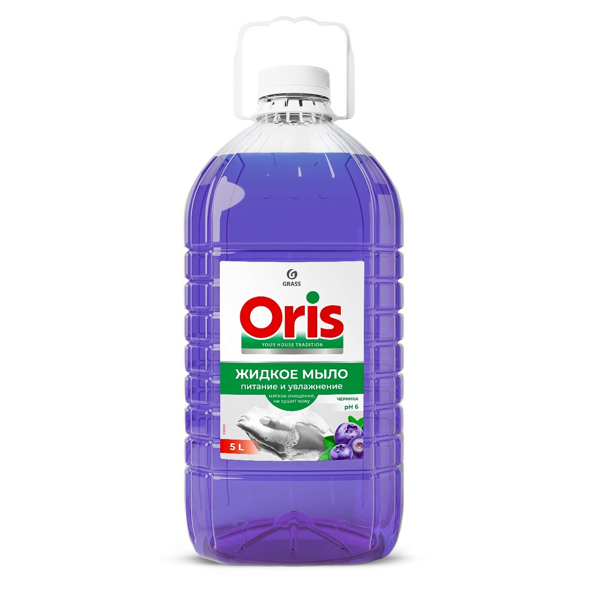 Жидкое мыло ORIS черника ПЭТ (канистра 5л)