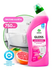 Чистящий гель для ванны и туалета "Gloss pink" (флакон 750 мл)