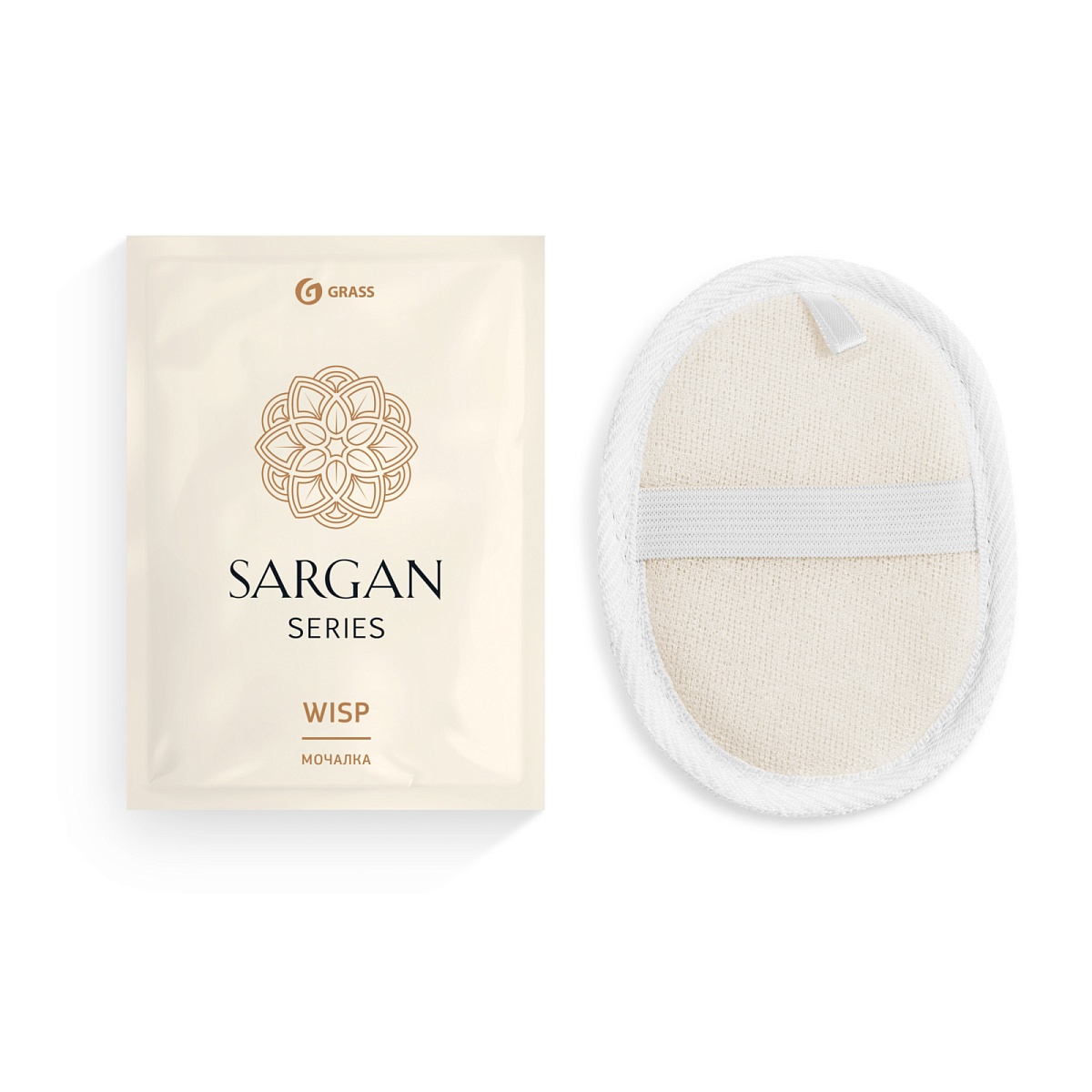 Мочалка «Sargan» (флоу-пак)