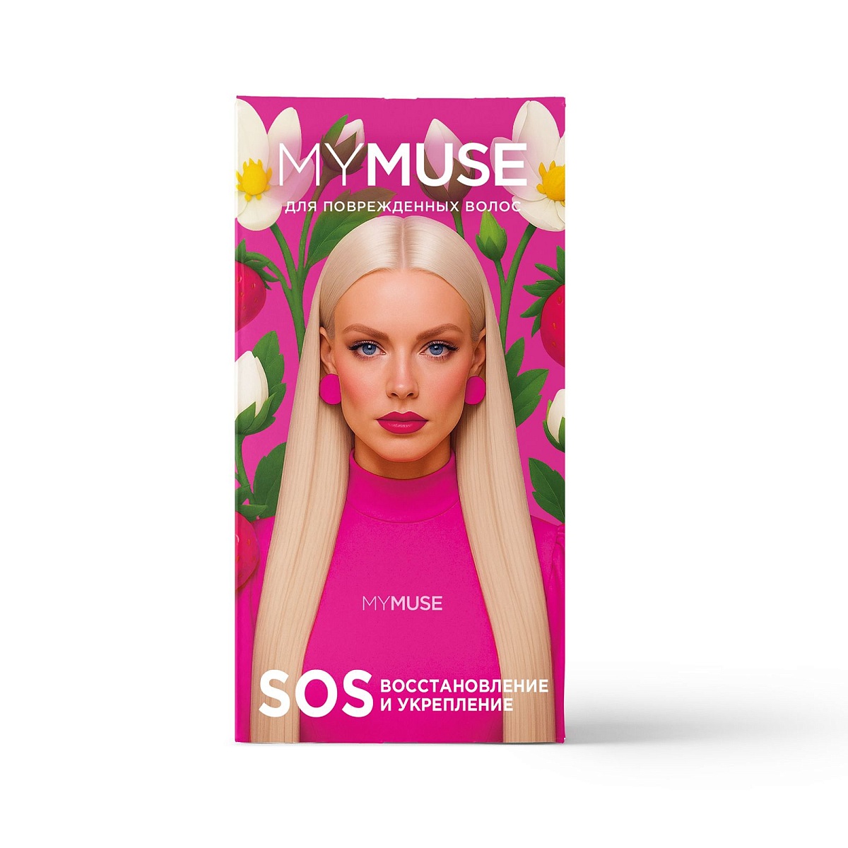 Подарочный набор MYMUSE шампунь и бальзам SOS-восстановление Подарочный набор MYMUSE шампунь и бальзам SOS-восстановление