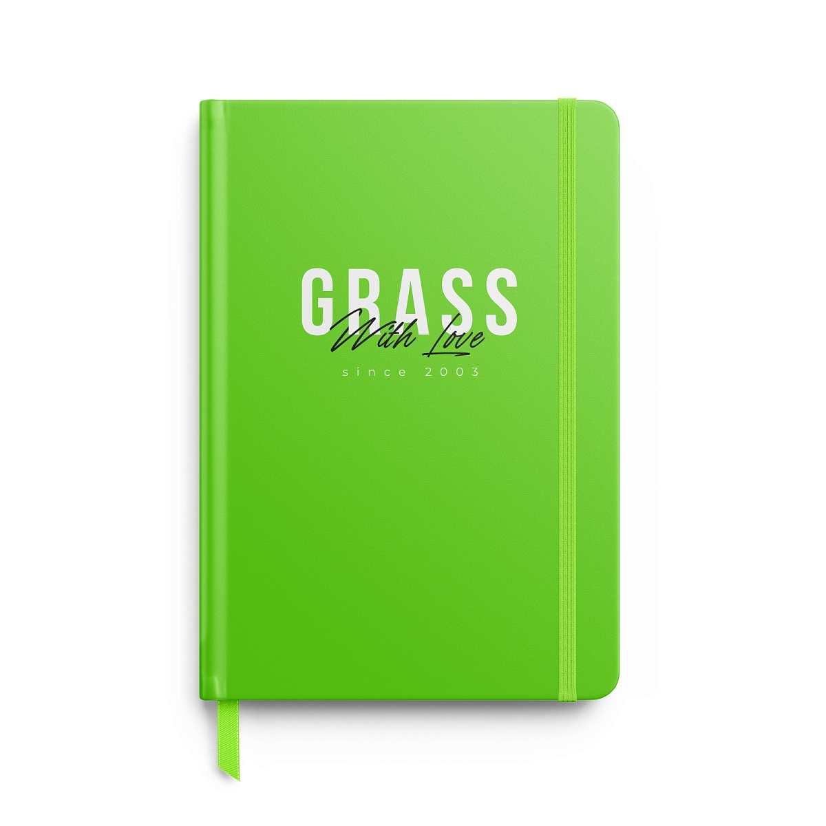 Ежедневник А5 GRASS WITH LOVE салатовый